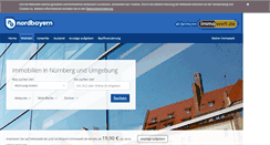 Desktop Screenshot of nordbayern.immowelt.de