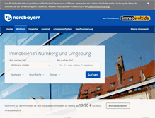 Tablet Screenshot of nordbayern.immowelt.de