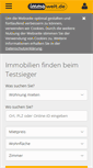 Mobile Screenshot of immowelt.de