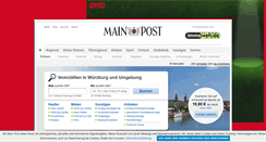 Desktop Screenshot of mainpost.immowelt.de